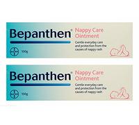 Bepanthen 2x100g Nappy Care Ointment - Aids natural skin recovery, Protects from irritants, Hydrates skin