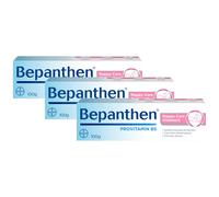 Bepanthen Nappy Care Ointment | Nappy Cream with Provitamin B5 | Suitable for Newborns Skin, 100 g (Packing May Vary). (Pack of 3)