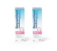 Bepanthen Nappy Rash Ointment 30g (Pack of 2) - Protective Barrier Cream for Newborn Baby Skin - Gentle Soothing Diaper Rash Treatment with Lanolin and Pro-Vitamin B5 - Clinically Proven 2x30g Tubes