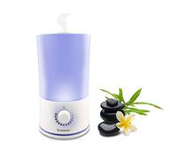 BEPER 70.401 Humidifier and Essence Diffuser, 30W, 2, 4L, 7-colour LED light, White, Automatic switch-off, Ideal for Home, Office, Children, Children's Room and Bathroom