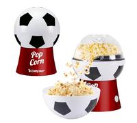 BEPER P101CUD053 Hot Air Popcorn Maker, Soccer Ball Design, Oil-Free, Quick and Compact, Bowl Included, Ideal for Movie Nights and Fans