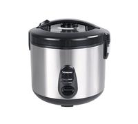 BEPER P101VAP002 Electric Rice Cooker with Heat Maintenance Function, 625g Capacity, Non-Stick Coating, Lid with Silicone Gasket, Steaming Tray