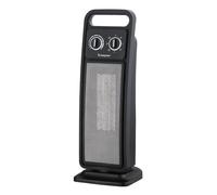 BEPER P203TER002 Ceramic Tower Fan Heater, 2000W Electric Space Heater with Automatic Oscillation, Adjustable Thermostat, 2 Power Settings, Safe with Auto Shut-Off