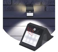 BEPER P207ILO070 Wireless Solar Wall Light, Outdoor Spotlight with Dusk-to-Dawn Motion Sensor, LED Lamp, Waterproof Outdoor Solar Light, Wall Mount with Screws Included