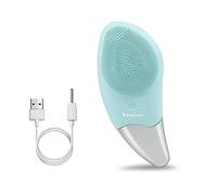 BEPER P302VIS002 Facial Cleansing Brush USB - Electric Cleaning Brush Silicone, Ideal for All Skin Types