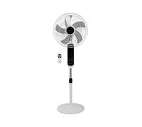 BEPER VE.112 Silent Foot Fan with Remote Control, Timer and Touch Display Stand Screen, 55 W