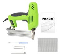 bephible 1800w Electric Staple Tool, Cordless Electric Brad Nailer, Professional Heavy-Duty Stapler Nailer Home Work Tool for Wood, Upholstery, Carpet, Wire Fencing UK