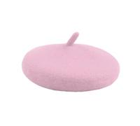Bephible Adjustable Hat for Cats and Dogs - Cute Beret Style Headwear for Small Pets - Comfortable Lightweight Fashion Accessory - Pink One Size