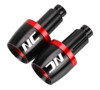 BEPHON Handle Bar Ends Motorcycles Handlebar Grips Bar Ends Cap Counterweight Plug Slide For Honda NC700 NC700S NC700X NC750 NC750X NC750S(Red)