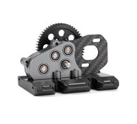BePhon Metal RC Crawler Transfer Gearbox For 1/10 RC Crawler Competition Performance Chassis Ch&ea&ter Rigs L&CG OD Transmission 29% and 17% Overdrive Gearbox(1)