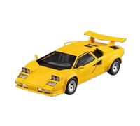 BePhon Ornament Diecast Model Toy Car 1:24 For Lambor For Countach LP500S Models Cars Toy Alloy Diecast Doors Opened Supercar with Pull Battery not included(Yellow)