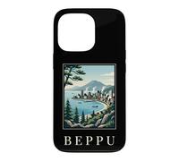 Beppu Japan Spring Mountain Coastal Travel Art Case for iPhone 13 Pro