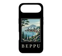Beppu Japan Spring Mountain Coastal Travel Art Case for iPhone Air
