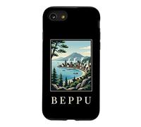 Beppu Japan Spring Mountain Coastal Travel Art Case for iPhone SE (2020) / 7/8