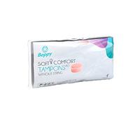 Beppy Soft Comfort Tampons with Lubricant Lamination - Pack of 4