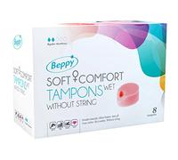 Beppy Soft Comfort Tampons with Lubricant Lamination - Pack of 8