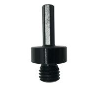 BeQell Core Drill Bit Arbor Adapter, 5/8"-11 Thread to 3/8" Hex Shank for Threaded Diamond Hole Saw Drill Bits Attachment Arbor Shaft Adapter