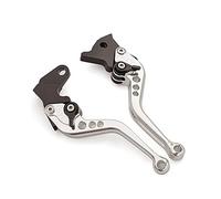 BEQLXTA Brake Clutch Adjustable Lever for NRG for Purejet for Liberty 125 for Leader RST for 50 4T PTT (E) CNC Scooter Front Disc Rear Drum Brake Levers(Short Silver)