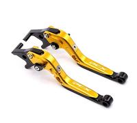 BEQLXTA Brake Clutch Adjustable Lever for PCX 150 125 160 PCX125 PCX150 PCX160 Motorcycle Adjustable Brake Clutch Levers Handle bar Handle Grip(PCX-GD.GD.BK.BK)