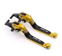 BEQLXTA Brake Clutch Adjustable Lever for PCX 150 125 160 PCX125 PCX150 PCX160 Motorcycle Adjustable Brake Clutch Levers Handle bar Handle Grip(PCX-GD.BK.GD.BK)