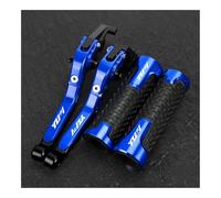 BEQLXTA Brake Clutch Adjustable Lever for YZFR1 1999 2000 2001 2002 2003 for YZF-R1 YZF R1 Motorcycle Accessories Brake Clutch Levers Handlebar Handle Grips Ends(Color271)
