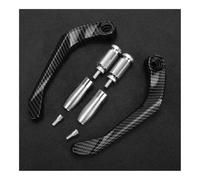 BEQLXTA Brake Lever Guard 22mm Motorbike Handlebar Grip Handguard Brake Clutch Levers Guard Protector for CB125R CB150R CB190R CB250R CB300R CB400 CB500X 500R(Silver)