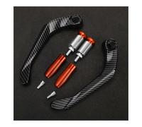 BEQLXTA Brake Lever Guard 22mm Motorbike Handlebar Grip Handguard Brake Clutch Levers Guard Protector for CB125R CB150R CB190R CB250R CB300R CB400 CB500X 500R(Orange)