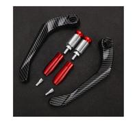 BEQLXTA Brake Lever Guard 22mm Motorbike Handlebar Grip Handguard Brake Clutch Levers Guard Protector for CB125R CB150R CB190R CB250R CB300R CB400 CB500X 500R(Red)