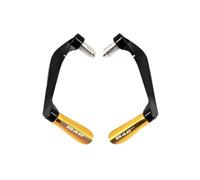 BEQLXTA Brake Lever Guard for 848 for EVO Motorcycle Handlebar Grips Guard Brake Clutch Levers Guard Protector(Yellow)