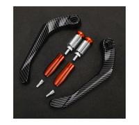 BEQLXTA Brake Lever Guard Motorcycle Handlebar Brake Clutch Lever Hand Guard Protector Kit for 200AC 300AC 300R 300RR 500R 500DS 650DS 500R 600DS(Orange NO Logo)