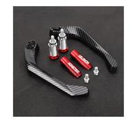 BEQLXTA Brake Lever Guard Motorcycle Handlebar Brake Clutch Lever Hand Guard Protector Kit for 748 ST2 M400 600 620 750 900 916 919 ST4 for Monster(Red with Logo)