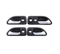 BEQLXTA Car Interior Inner Handle 2PC 4PC Black Chrome Inside Interior Door Handle for Accord 1994 1995 1996 1997 72165SV4A01