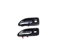 BEQLXTA Car Interior Inner Handle 2PC 4PC Black Chrome Inside Interior Door Handle for Accord 1994 1995 1996 1997 72165SV4A01