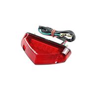BEQLXTA Rear Light 12V Motorcycle Tail Rear Light Lamp Taillight Motor Brake Stop Lights License Plate Light Moto Equipments Parts Access Universal Stop Taillight