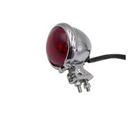 BEQLXTA Rear Light LED Tail Light Brake Light Universal Motorcycle Accessories For Cruiser Modified Signal Aluminum Alloy Command Light 12V Moto Stop Taillight