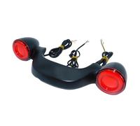 BEQLXTA Rear Light Motorcycle Rear LED Brake Turn Signal Light Bar License Plate Lamp For Touring Street For Road Glide FLTRX For Custom 2010-2021 Stop Taillight