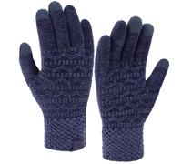 Bequemer Laden Winter Gloves for Women Cold Weather with Touch Screen Fingers Chenille Knit Elastic Cuff Thermal Warm Gloves Gifts