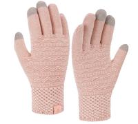 Bequemer Laden Winter Gloves for Women Cold Weather with Touch Screen Fingers Chenille Knit Elastic Cuff Thermal Warm Gloves Gifts