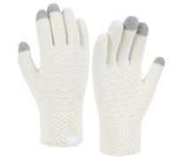 Bequemer Laden Winter Gloves for Women Cold Weather with Touch Screen Fingers Chenille Knit Elastic Cuff Thermal Warm Gloves Gifts