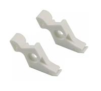 Bequilter 2PCS Sewing Machine Presser Foot Shank Adaptor Ankle #4124112 Compatible with Husqvarna Viking 4124112-45, 4123471-01