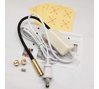 Bequilter 3-in-1 Laser Guide for Sewing Machine Quilting Light with Adjustable Line with 5 Sheets Accurate Alignment Sticker Crosshairs and Dot Illumination Heads