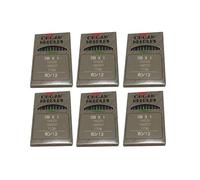 Bequilter 60PCS DBX1 Organ Sewing Machine Needles Compatible with Brother, Juki, Viking Industrial Lockstitch 16X231 16X257 1738 Size 80/12