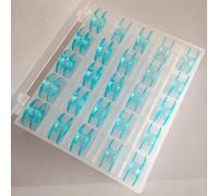 Bequilter #9033P Plastic Bobbins 25pcs/Box Compatible with PFAFF Sewing Machine 1469 1471 1472 1473 1475 1475CD 1520