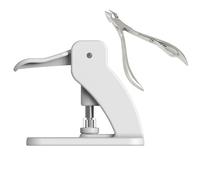 Bequilter Tabletop Snap Press Button Plier with Dies - 9mm,11.5mm,12.5mm,13mm Plastic Snap Button Fasteners Tool Kit+1Pc Buckle Remover for No-Sew Press Machine DIY Sewing and Crafting