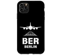 BER Airport Berlin, Germany Airplane Landing on Runway Case for iPhone 11 Pro Max