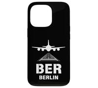 BER Airport Berlin, Germany Airplane Landing on Runway Case for iPhone 13 Pro
