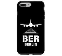 BER Airport Berlin, Germany Airplane Landing on Runway Case for iPhone 7 Plus/8 Plus