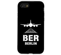 BER Airport Berlin, Germany Airplane Landing on Runway Case for iPhone SE (2020) / 7/8