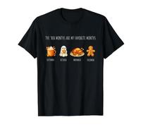 BER Months are My Favorite Months | Fall Winter Design Value Graphic T-Shirt, Men, Black, M