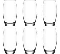 BERA HOME 6X 510ml Highball Glasses, Glass Set for Water, Gin, Juice, and Cocktails - Premium Drinking Glassware Upgrade Your Glassware Collection with Elegant Tall Hi Ball Glass